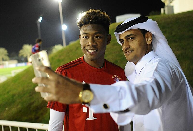 Die Bilder vom ersten Bayern-Trainig in Doha (Katar)