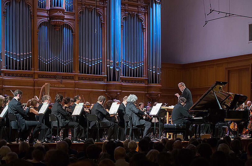 Die Münchner Philharmoniker zu Gast in München. Die Bilder von Konzert und Generalprobe.