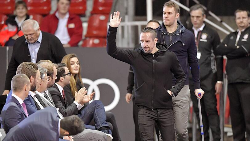 Vom Profiteam kamen Franck Ribéry und Manuel Neuer
