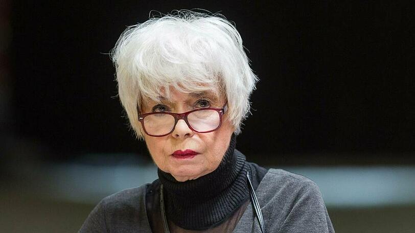 Ingrid Steeger auf der Pressekonferenz der 69. Bad Hersfelder Festspiele im Mai 2019