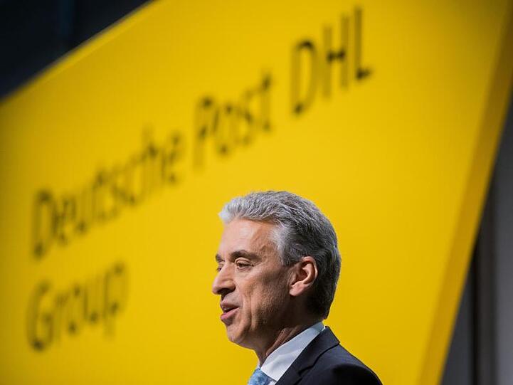 Post-Chef Frank Appel in Bonn. Wegen der sinkenden Briefmengen und steigender Gehälter für die Zusteller sehnt der Vorstand die geplante Erhöhung des Briefportos herbei.