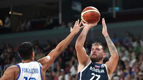 Luka Doncic müssen die deutschen Basketballer in Schach halten