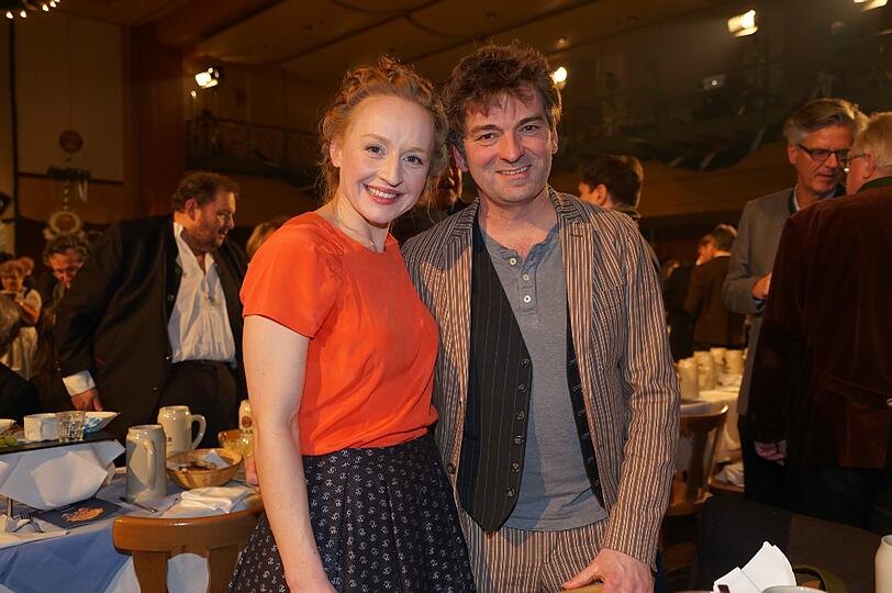 Brigitte Hobmeier und Till Hofamnn.