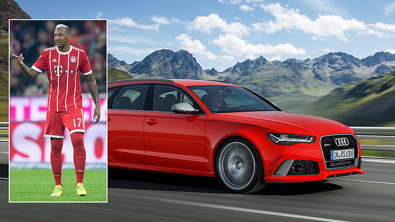 Jérôme Boateng: RS 6 Avant (Mythosschwarz Metallic).