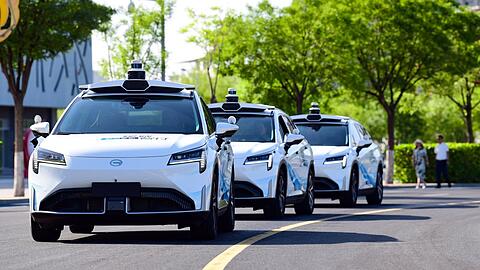 Selbstfahrende Taxis gibt es in China schon.
