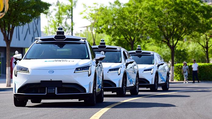Selbstfahrende Taxis gibt es in China schon.
