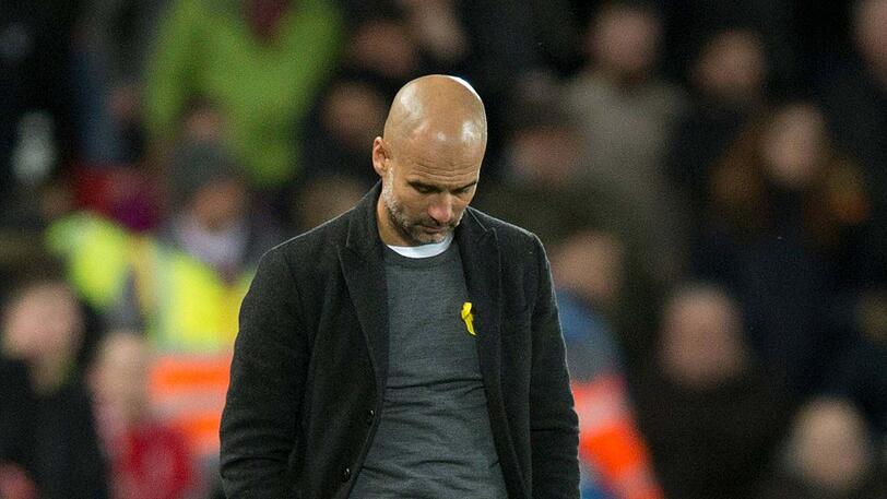 Pep Guardiola steht in der Champions League mal wieder vor dem Aus.