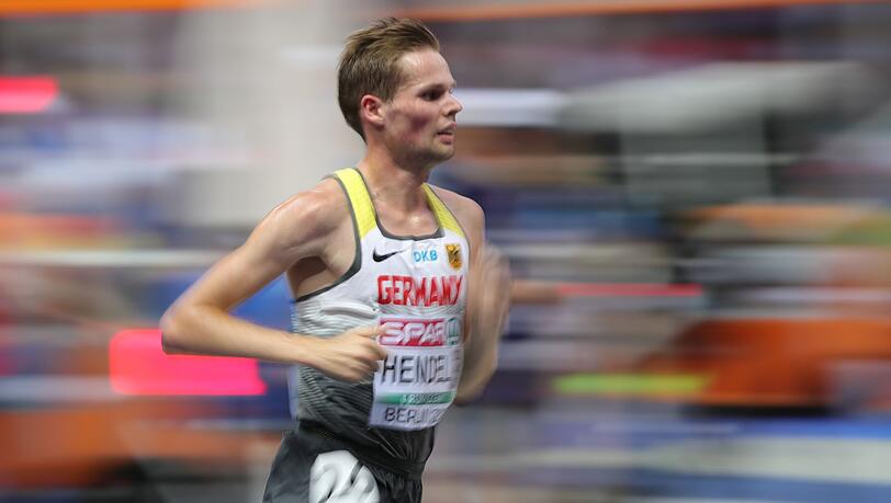 Sebastian Hendel aus Deutschland in Aktion.