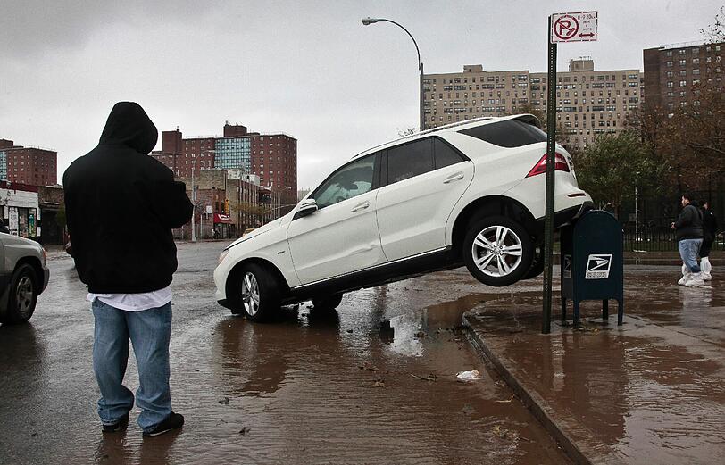 Aufräumen nach "Sandy": Die Bilder der Zerstörung aus den USA