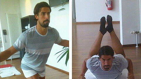 Sami Khedira tut anscheinend alles, um sich nach der Trennung von Model Lena Gercke nicht hängen zu lassen