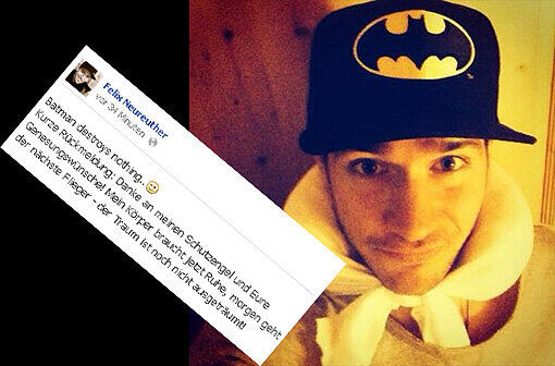 Nach seinem Unfall schreibt Felix Neureuther über Facebook an seine Fans.