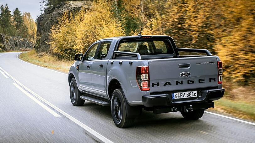 Der Ranger Wolftrak ist als robuster Pick-up für souveräne On- und Offroad-Performance ausgelegt.