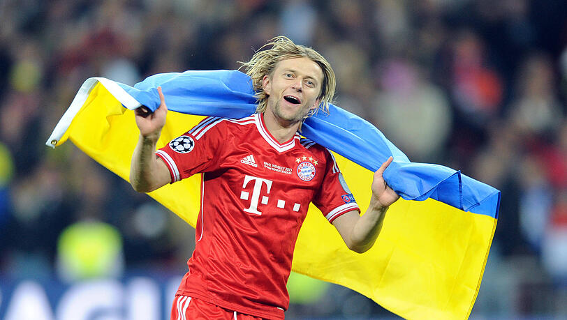 Der Ukrainer Anatoliy Tymoschtschuk gewann in der Saison 2012/13 mit dem FC Bayern das Triple.