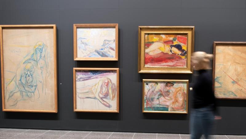 Die Munch-Ausstellung wurde von Karl Ove Knausgaard konzipiert. Die Munch-Ausstellung wurde von Karl Ove Knausgaard konzipiert.