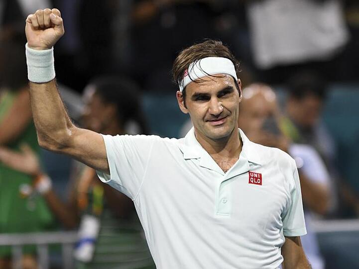 Im Finale von Miami holte sich Roger Federer seinen 101. Fitel.