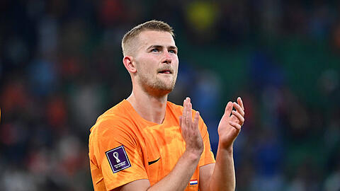 Matthijs de Ligt stand nur im ersten Gruppenspiel gegen Senegal in der Startelf.