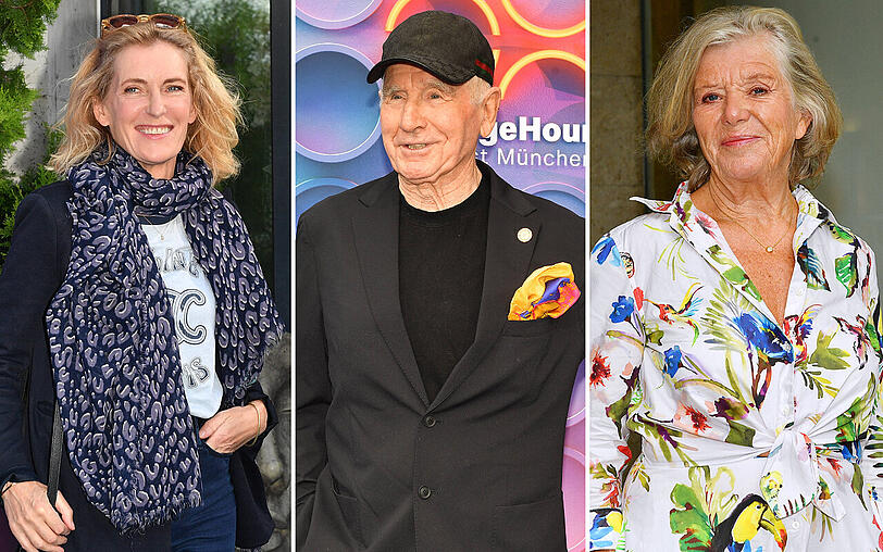 Maria Furtwängler, Frédéric von Anhalt und Jutta Speidel auf dem ZDF-Event in München