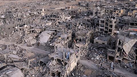 Die Leichen wurden an einem Grenzübergang zwischen Israel und dem großflächig zerstörten Gazastreifen übergeben. (Archivbild)