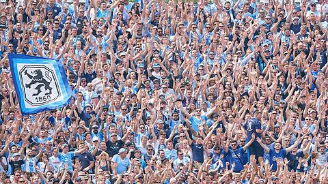 Stehen wie der "zwölfte Mann" hinter den Löwen: die Fans des TSV 1860.