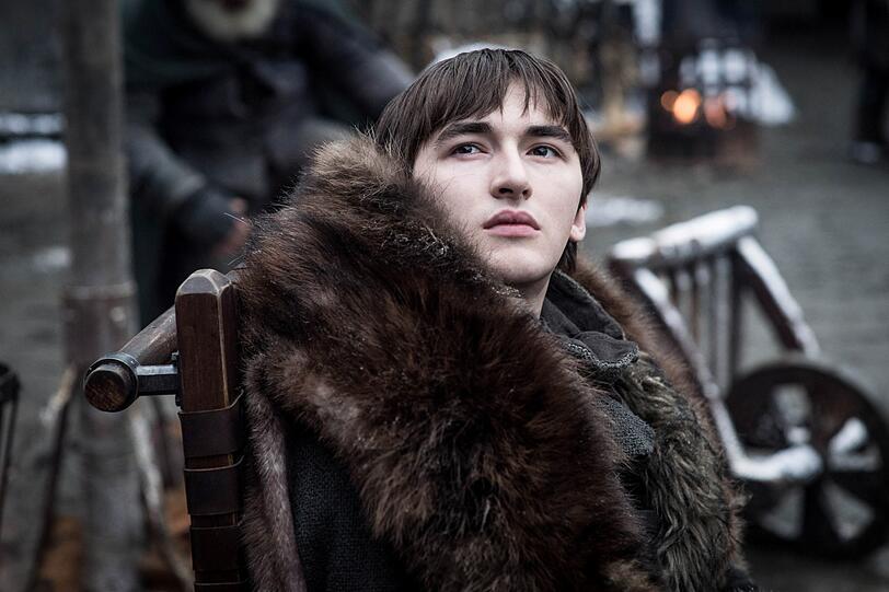Brandon Stark, alias der Dreiäugige Rabe in Winterfell.