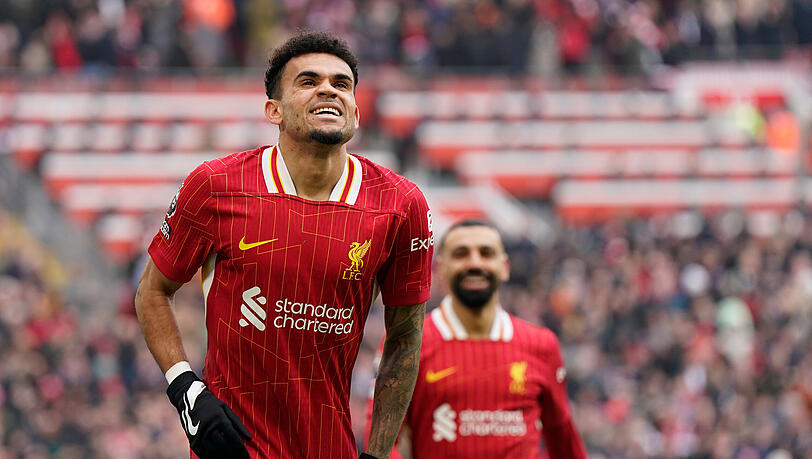 Luis Diaz steht beim FC Liverpool noch bis 2027 unter Vertrag.