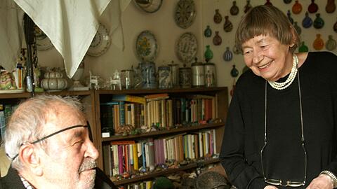 Lothar-Günther Buchheim und seine Gattin Diethild Buchheim.