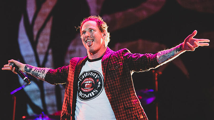 Slipknot-Frontmann Corey Taylor einmal ohne eine seiner Masken