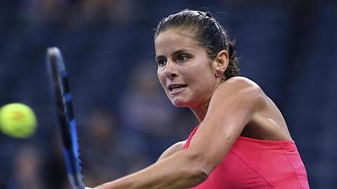 Julia Görges ist beim Turnier in Peking bereits in der ersten Runde ausgeschieden.
