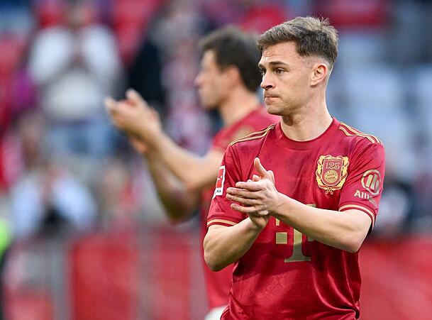 Joshua Kimmich nach der Niederlage gegen Bochum. Die Meinungen über den Spieler gehen weit auseinander.