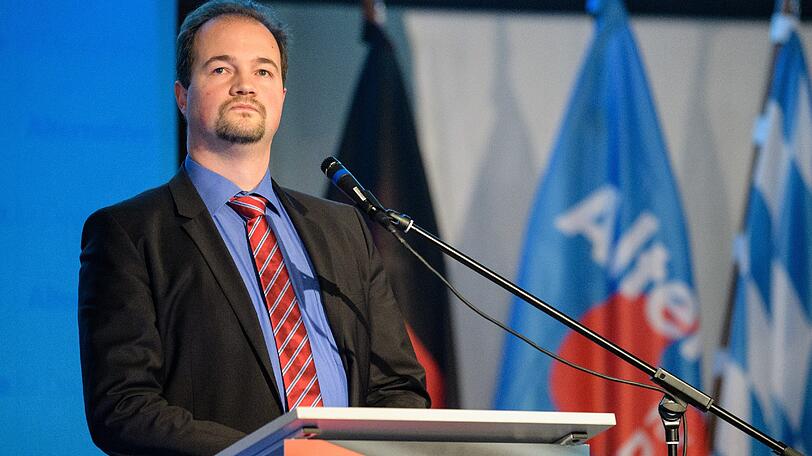 Martin Sichert,  der neugewählte Landesvorsitzende der AfD Bayern.