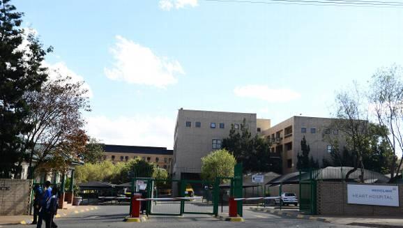 Das Mediclinic Heart Hospital in Pretoria. In dieser Klinik wird Mandela behandelt Das Mediclinic Heart Hospital in Pretoria. In dieser Klinik wird Mandela behandelt