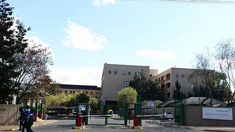 Das Mediclinic Heart Hospital in Pretoria. In dieser Klinik wird Mandela behandelt