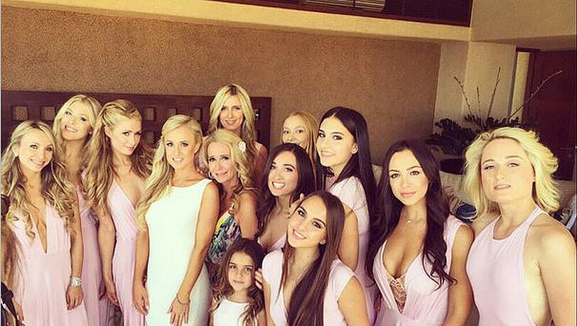Paris Hilton und ihre Schwester Nicky Hilton an der Seite ihrer Cousine Brooke Wiederhorn Paris Hilton und ihre Schwester Nicky Hilton an der Seite ihrer Cousine Brooke Wiederhorn