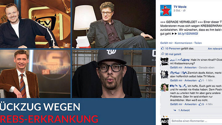 Mit diesem Post brachte die TV-Zeitschrift TVMovie die Internetgemeinde gegen sich auf. Mit diesem Post brachte die TV-Zeitschrift TVMovie die Internetgemeinde gegen sich auf.