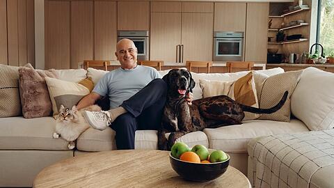 Herd, Hund und Katze statt Spiel, Satz und Sieg - Andre Agassis Leben hat sich deutlich ver&auml;ndert.