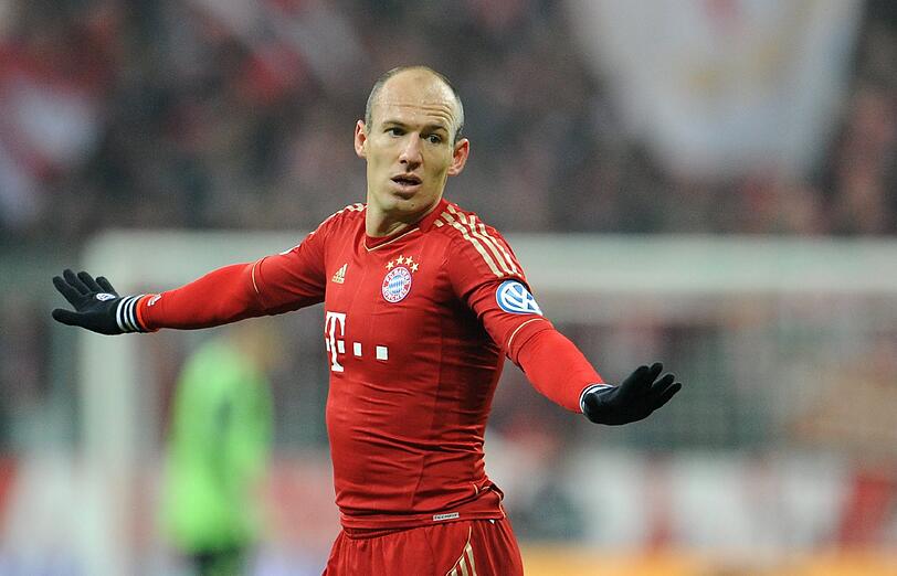 Arjen Robben: Zuletzt gegen Dortmund in Matchwinner, dann wieder von seinem Körper gestoppt.