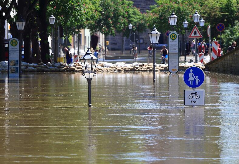 Aktuelle Bilder vom Hochwasser in Sachsen-Anhalt