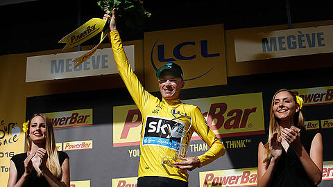Chris Froome dominiert die Tour nach Belieben.