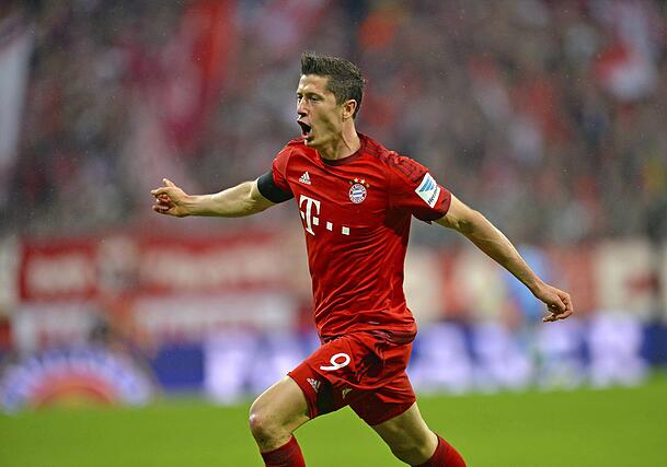Demontierte den VfL Wolfsburg im Jahr 2015 im Alleingang: Robert Lewandowski.