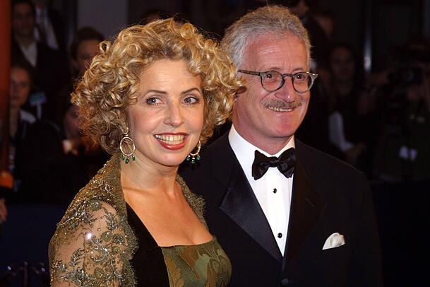 Michaela May und ihr Ex-Partner Jack Schiffer im November 2002.