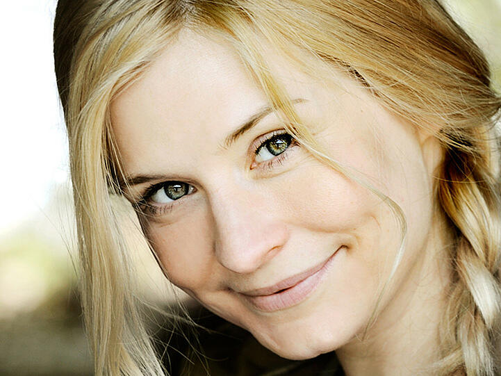 Natürlich schön: Schauspielerin und Musikerin Birte Hanusrichter