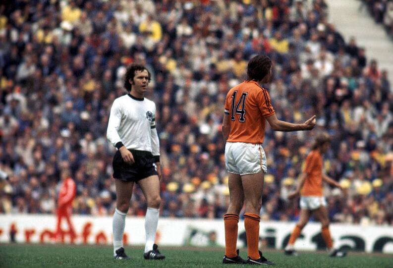"Johan war der bessere Spieler, aber ich bin Weltmeister." (Über Johan Cruyff)