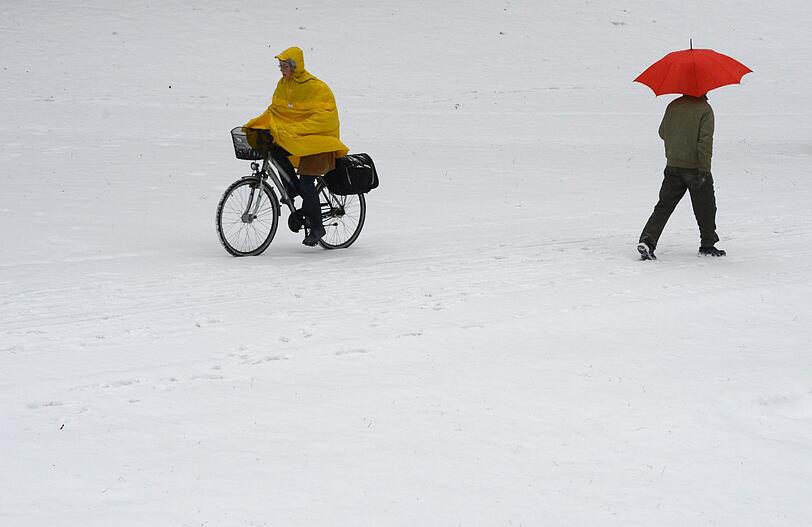 ...und Glätte ist der Winter nochmal zurück.