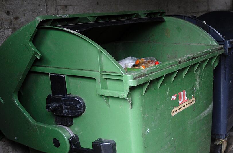 Müllcontainer (Symbolbild).