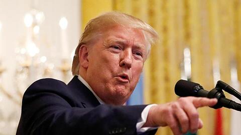 US-Präsident Donald Trump hält sich für unschuldig.