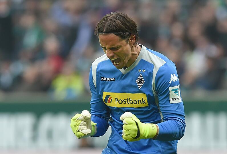 Der Gladbacher Keeper Yann Sommer (16,9) belegte hiinter Neuer Rang zwei.