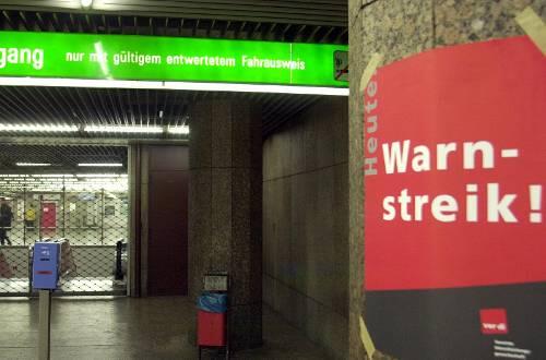 Nichts geht mehr: Am Freitag wird bei der MVG 24 Stunden lang gestreikt.
