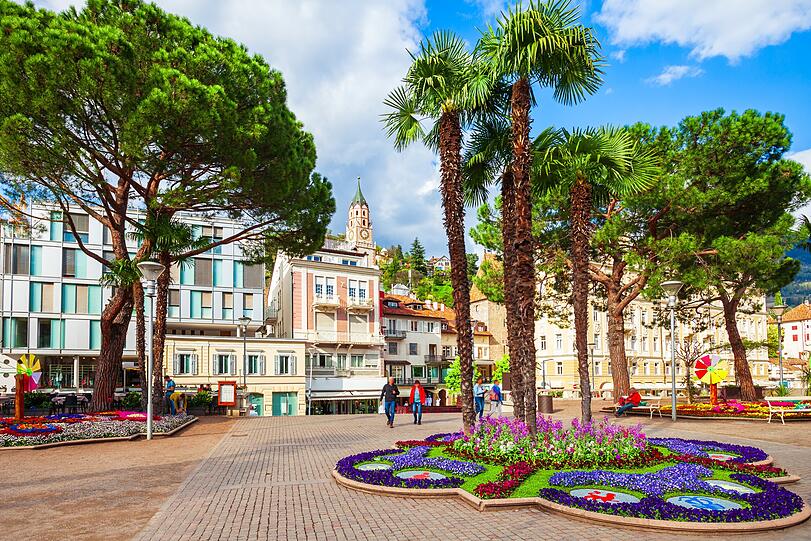 Mediterranes Flair und Eleganz - dafür steht Meran.