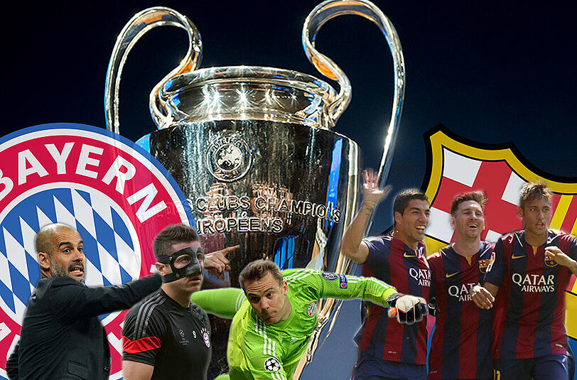 FC Bayern gegen den FC Barcelona: Die Münchner benötigen nach dem 0:3 im Hinspiel schon ein Wunder, um noch ins Endspiel der Champions League einzuziehen.