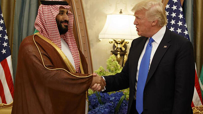 US-Präsident Donald Trump bei seinem Besuch in Saudi-Arabien.